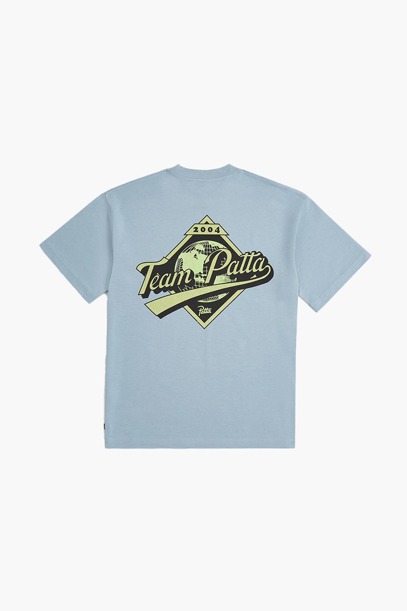 Patta homerun t-shirt Dusty blue