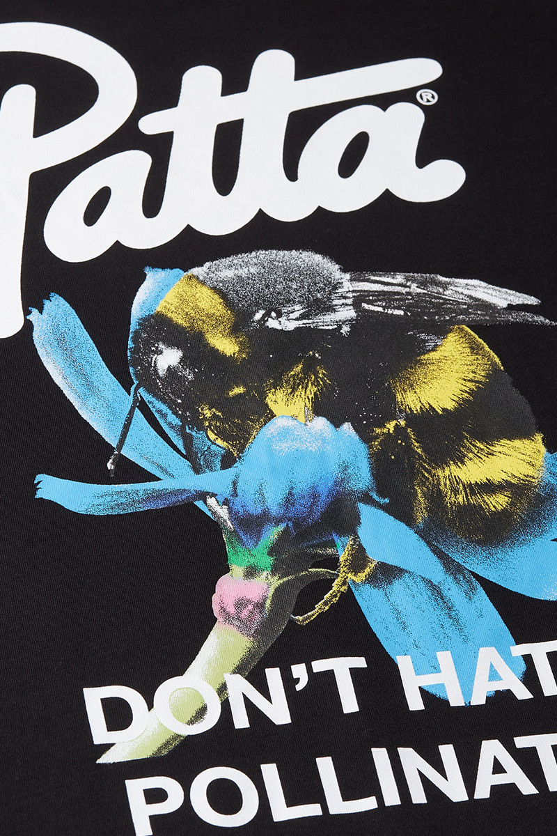 Patta bumble bee t-shirt Black