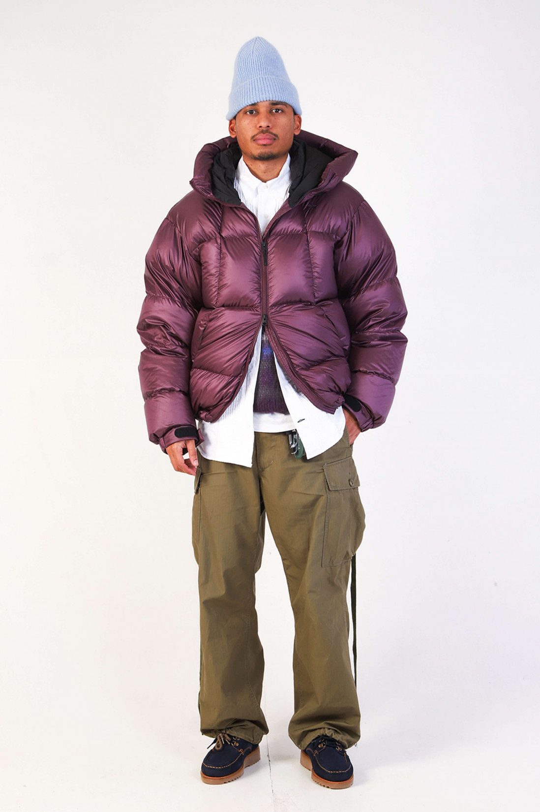 Pertex quantum down parka Burgandy