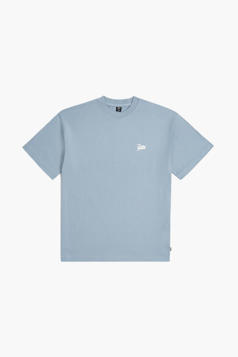 Patta homerun t-shirt Dusty blue