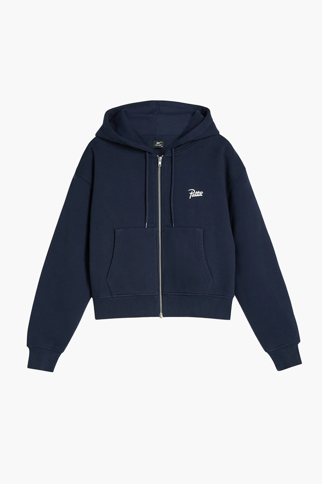 Patta classic zip up hooded sw Black iris