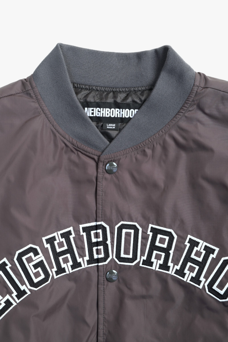 Baseball jacket Charcoal