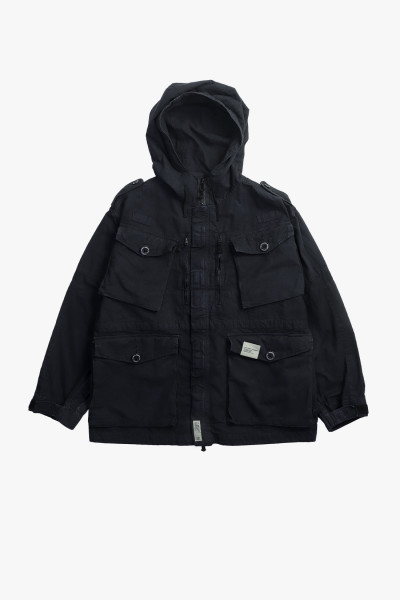 Neighborhood Ripstop smock jacket Black - GRADUATE STORE