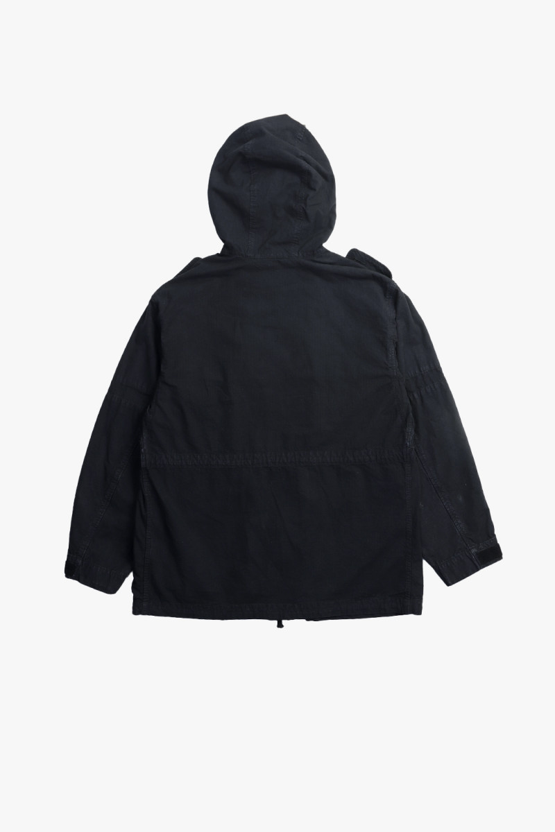 Ripstop smock jacket Black