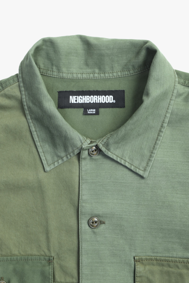 Rm utility shirt ls Olive drab