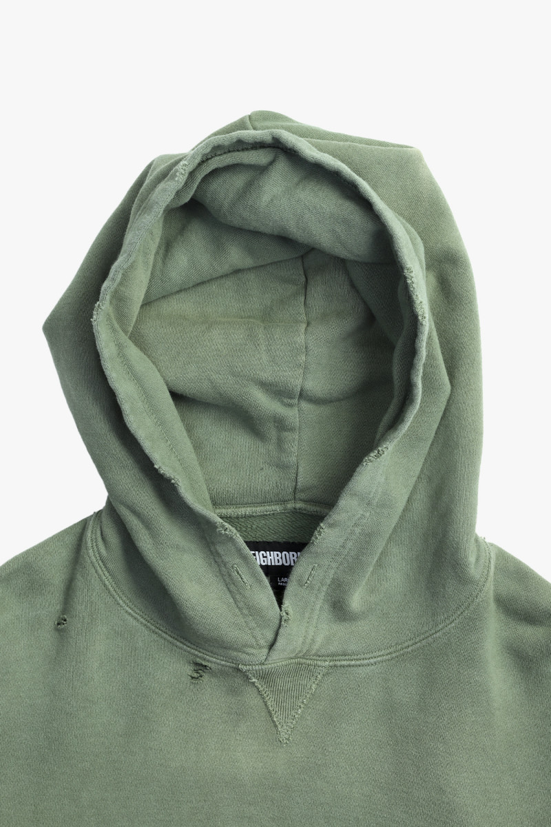 Savage sweat hoodie ls Olive drab