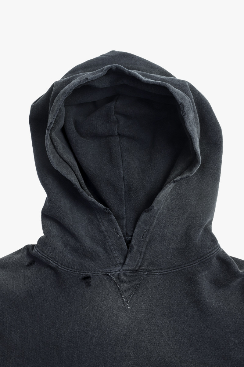 Savage sweat hoodie ls Black