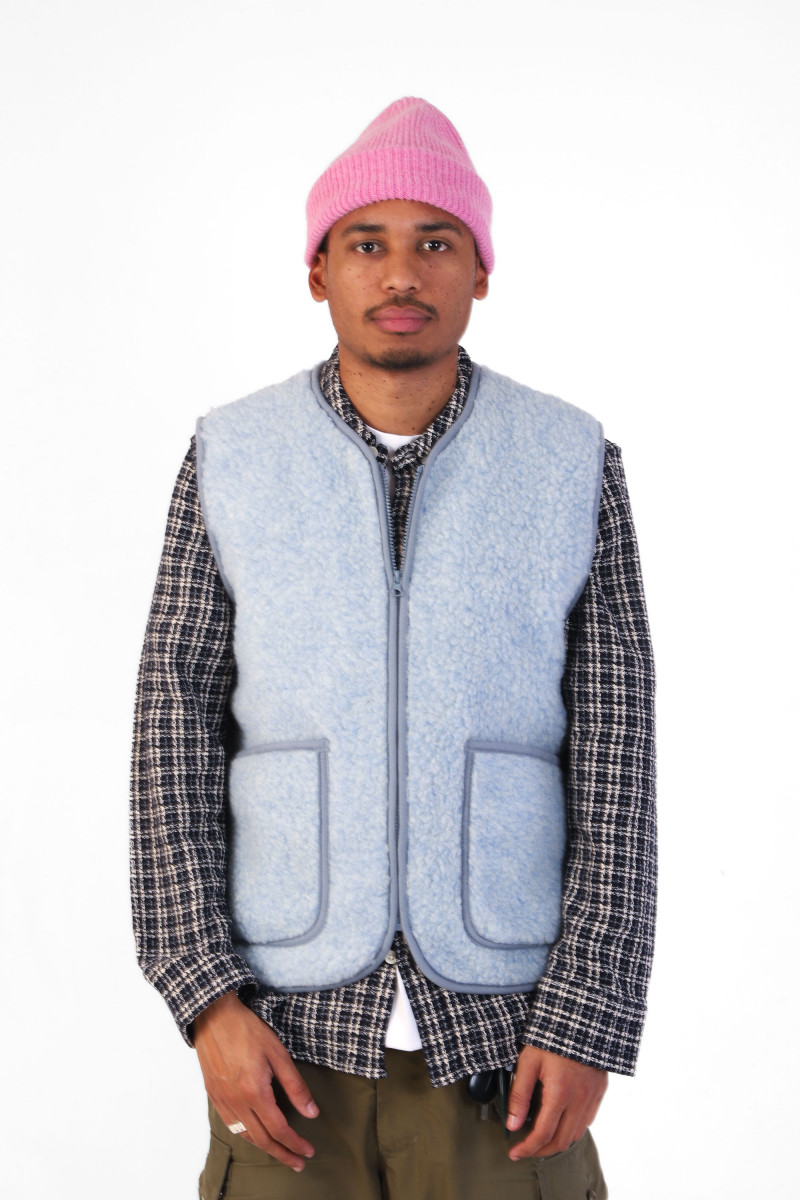 Pepitko vest Lightblue