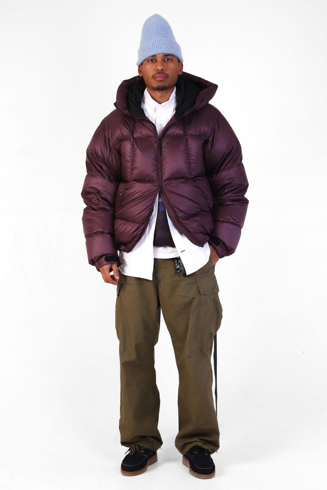 Pertex quantum down parka Burgandy