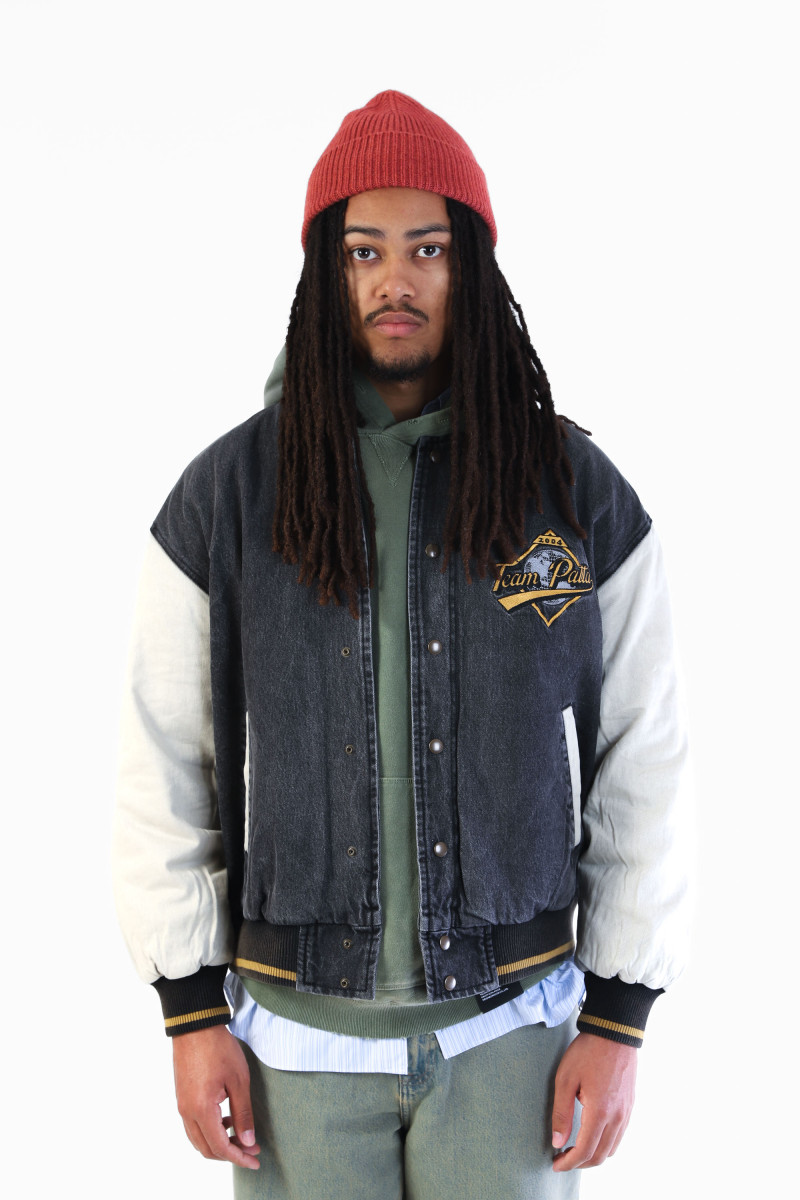 Patta homerun denim varsity Black