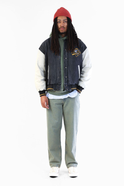 Patta homerun denim varsity Black