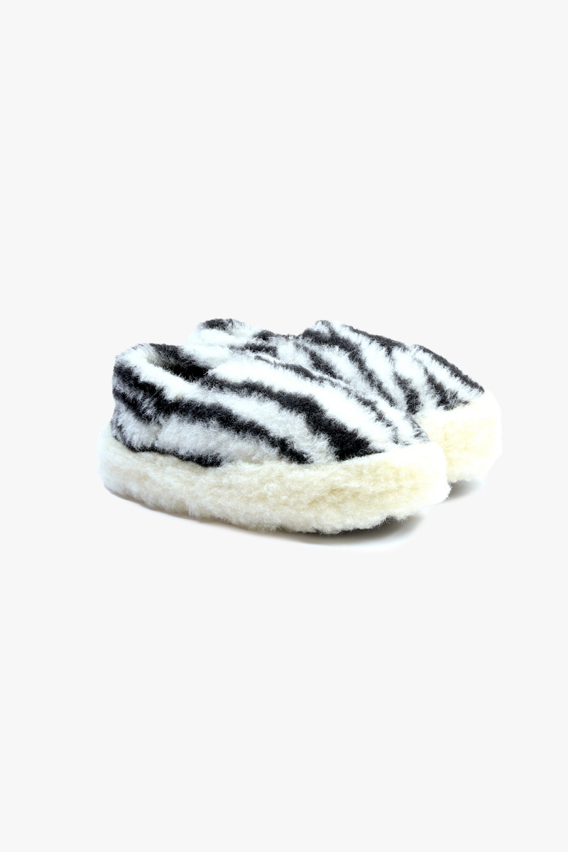 Slippers siberian Zebra