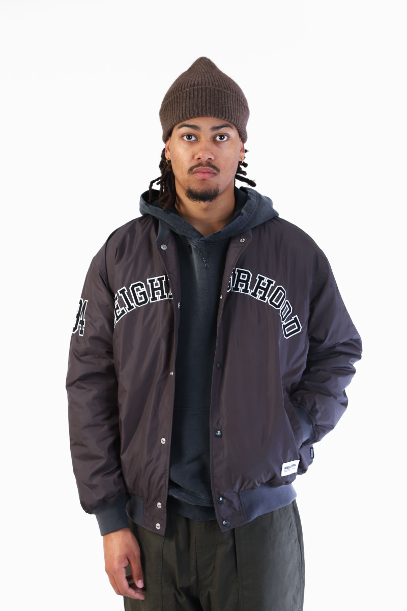 Baseball jacket Charcoal