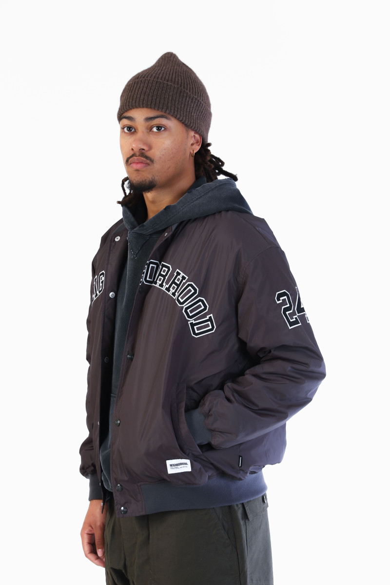 Baseball jacket Charcoal