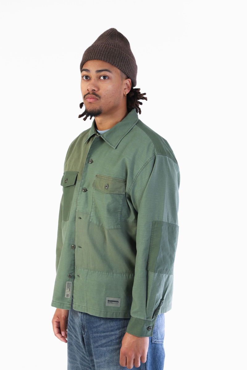 Rm utility shirt ls Olive drab