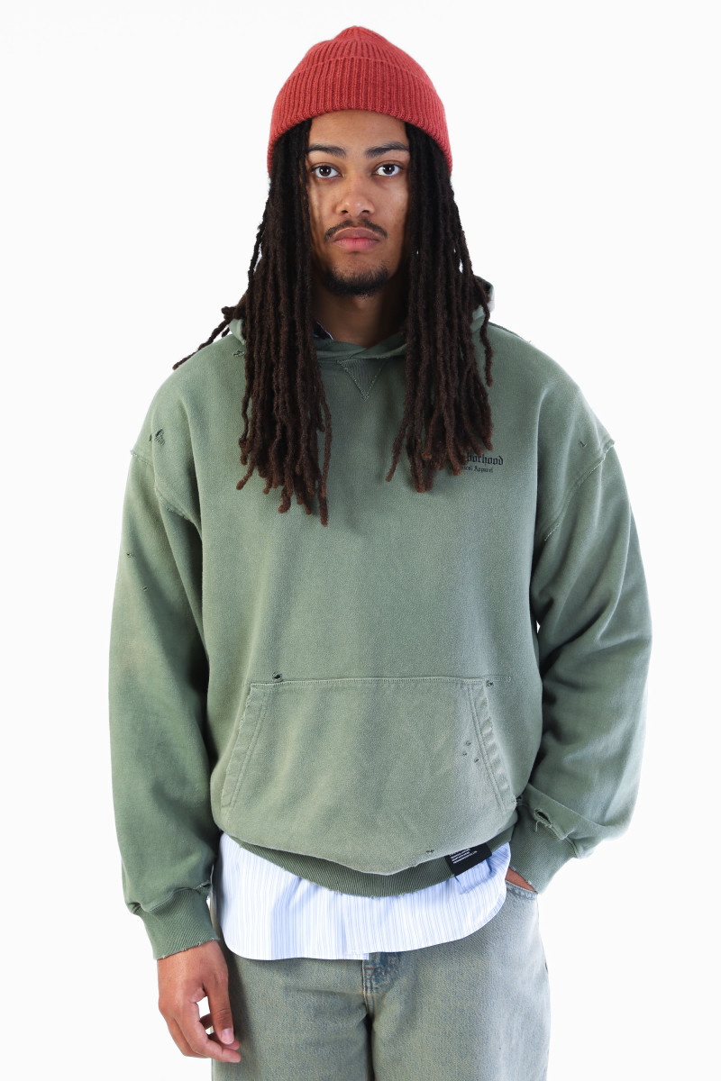 Savage sweat hoodie ls Olive drab