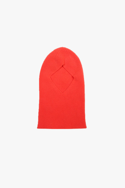 Mackie Balaclava lambswool neon Orange - GRADUATE STORE