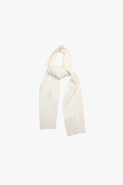 Barra scarf Bleached white