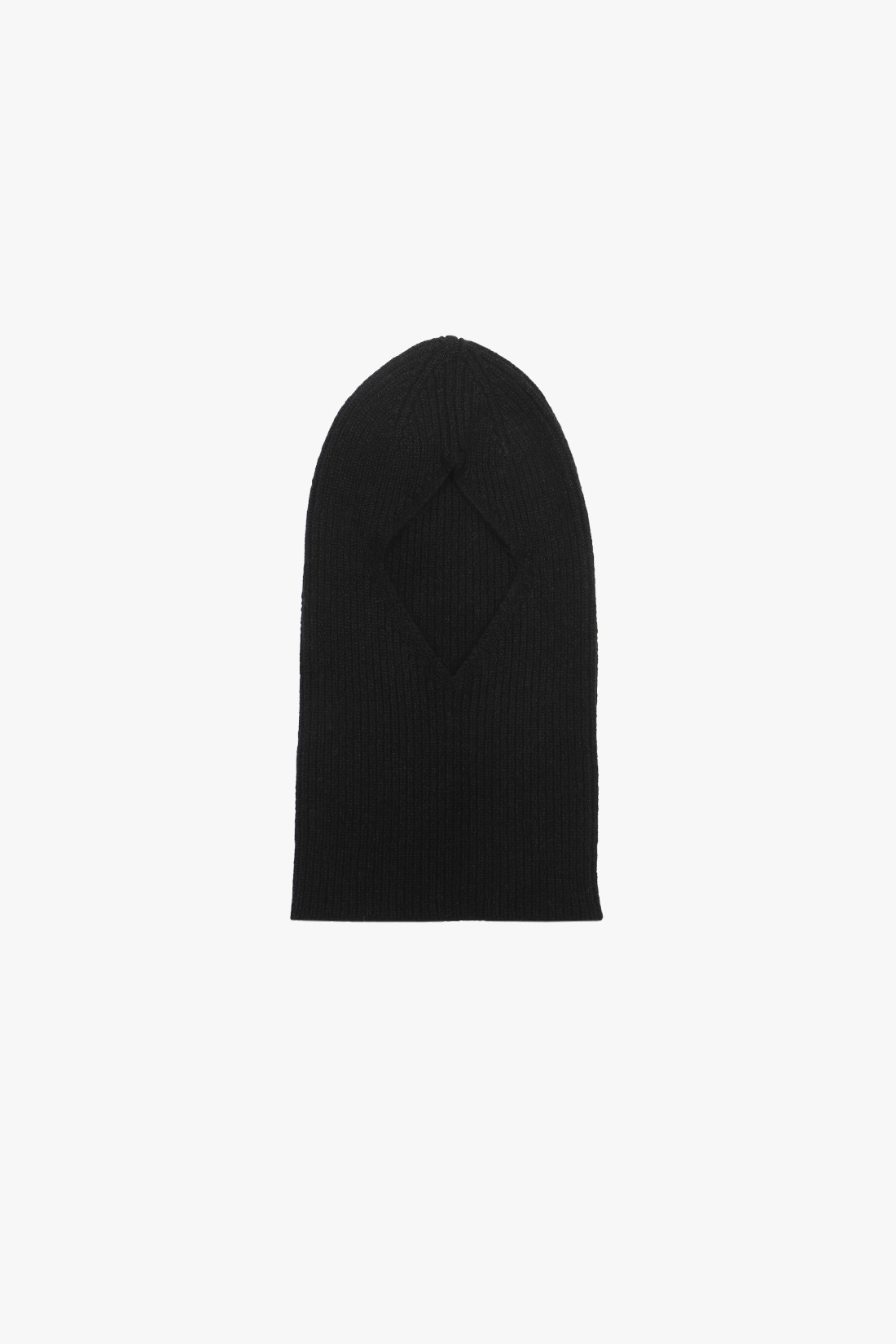 Wool balaclava Black