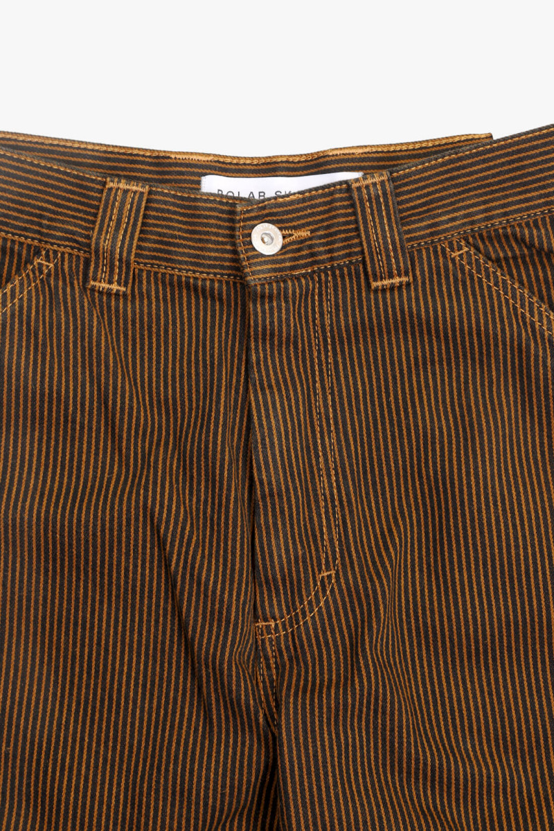 '93! work pants Hickory stripe rust