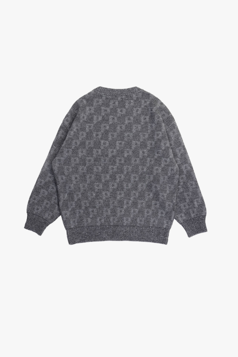 Georges sweater Pattern grey