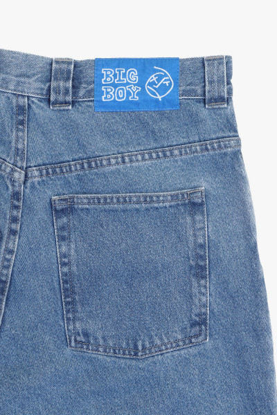 Polar skate co. Big boy pants Mid blue - GRADUATE STORE