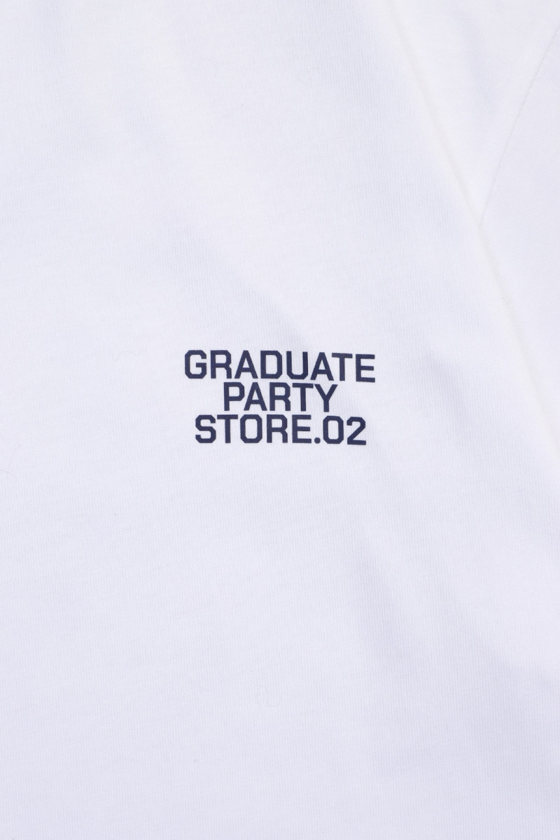 Graduate major league tee White