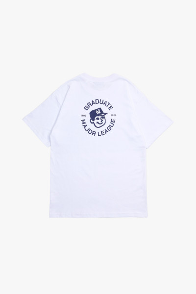 Graduate Graduate major league tee White - GRADUATE STORE