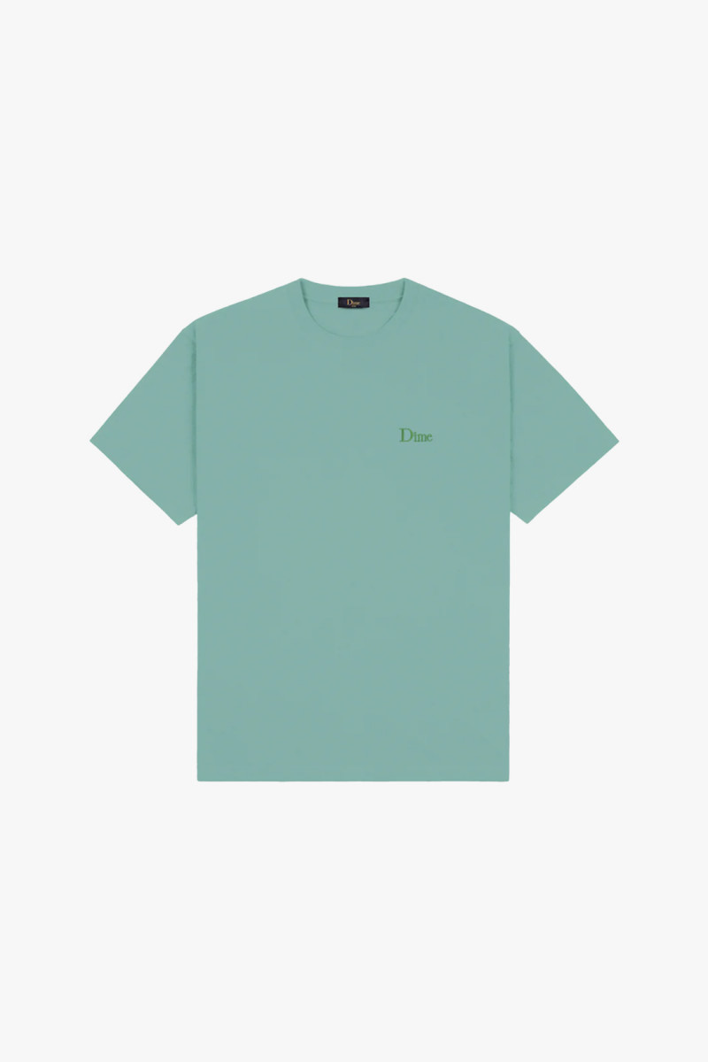 Classic small logo t-shirt Seaweed