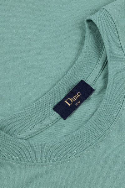 Dime Classic small logo t-shirt Seaweed - GRADUATE STORE