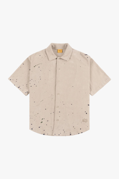 Dime Terry cloth shirt Painted tan - GRADUATE STORE