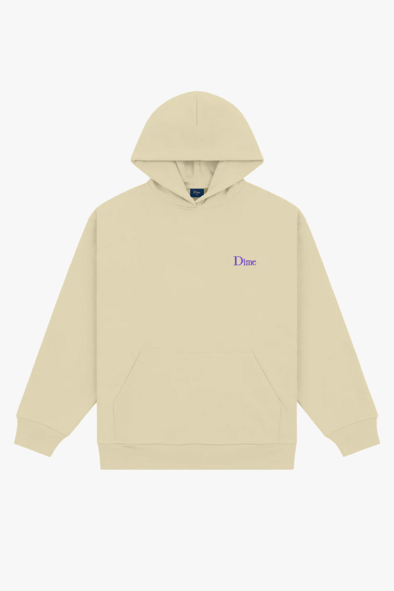 Classic small logo hoodie Light moss