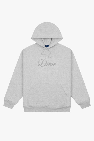 Cursive logo hoodie Heather...