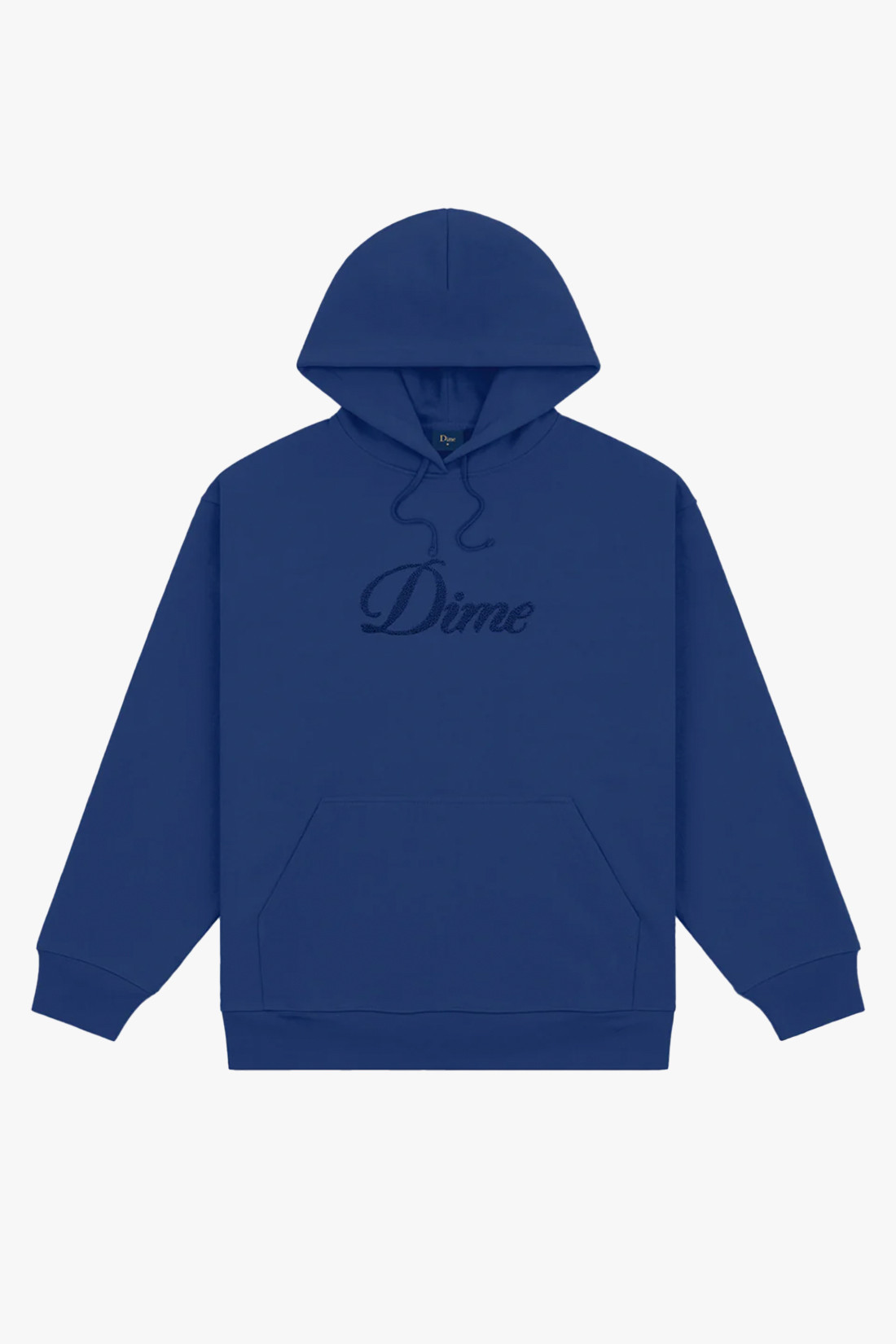 Cursive logo hoodie Midnight navy