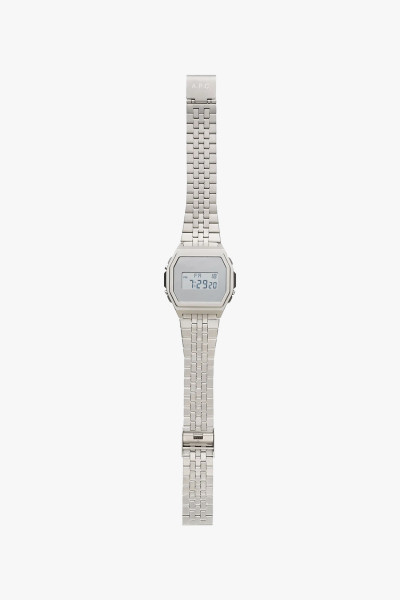 Montre apc x casio Argent