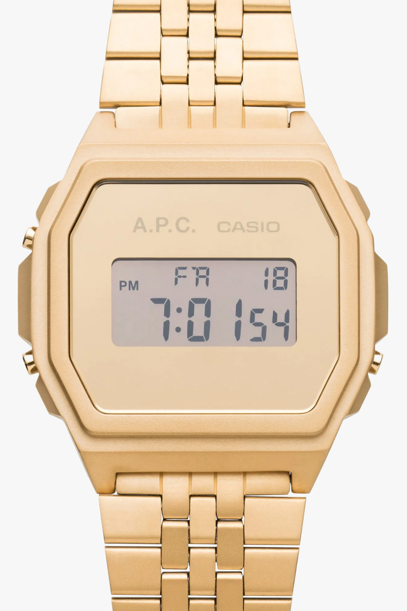 Montre apc x casio Or