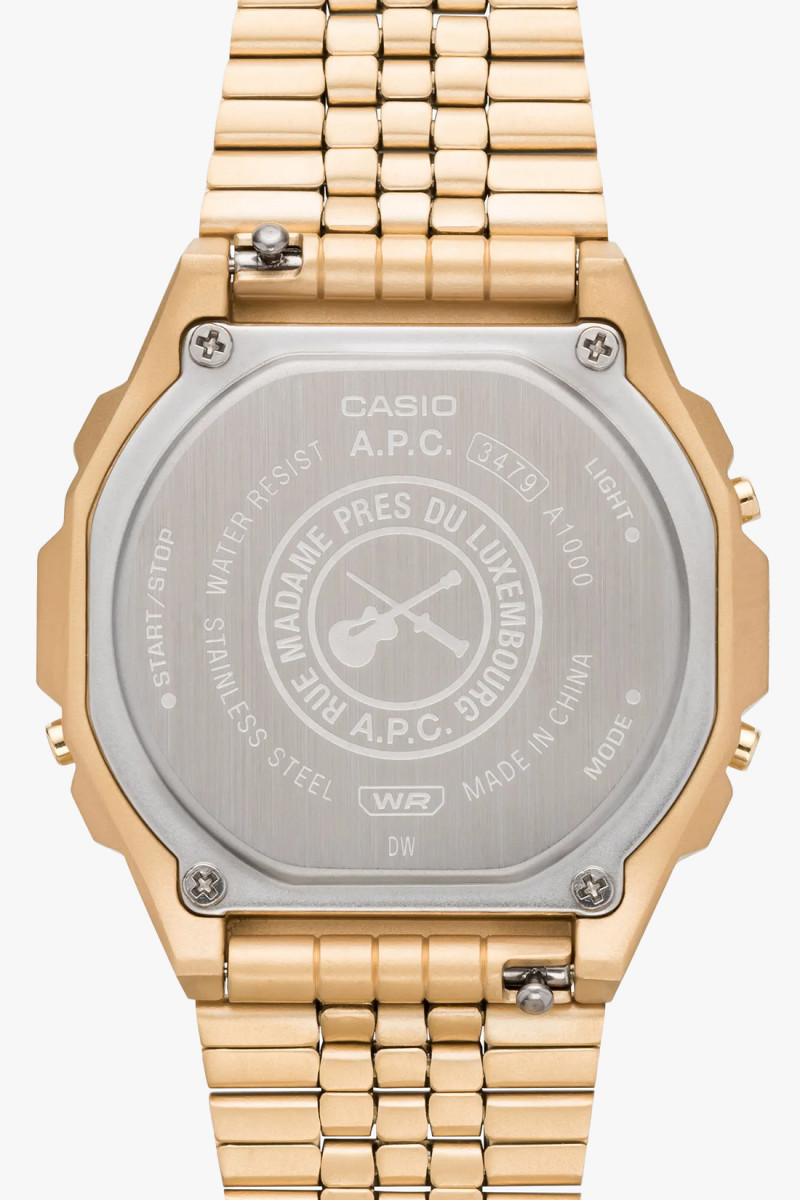 Montre apc x casio Or