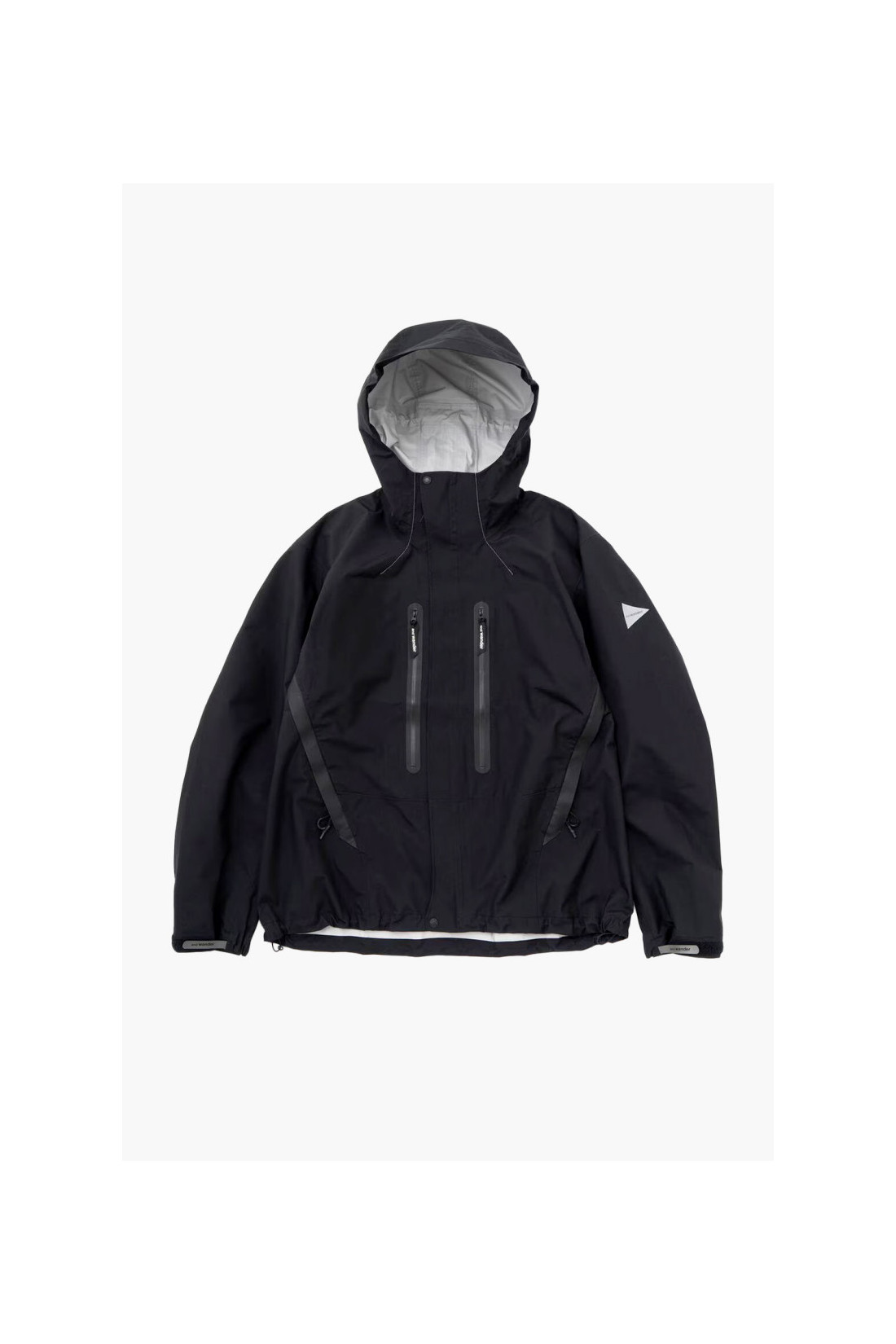 2.5l hiker rain jacket Black