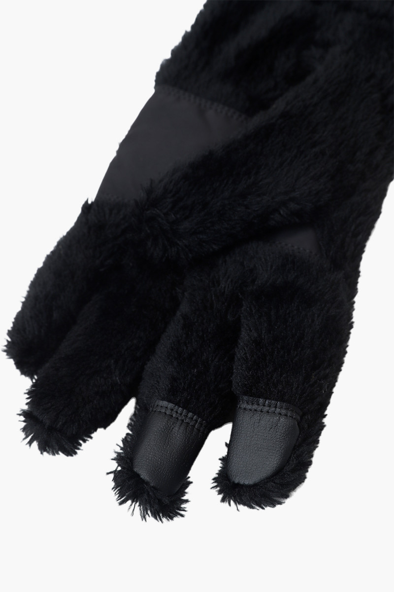 High loft fleece glove Black