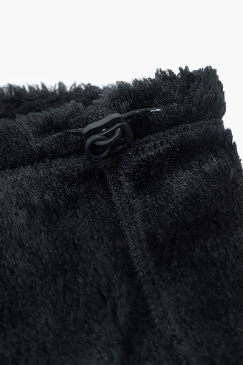 High loft fleece neck warmer Black