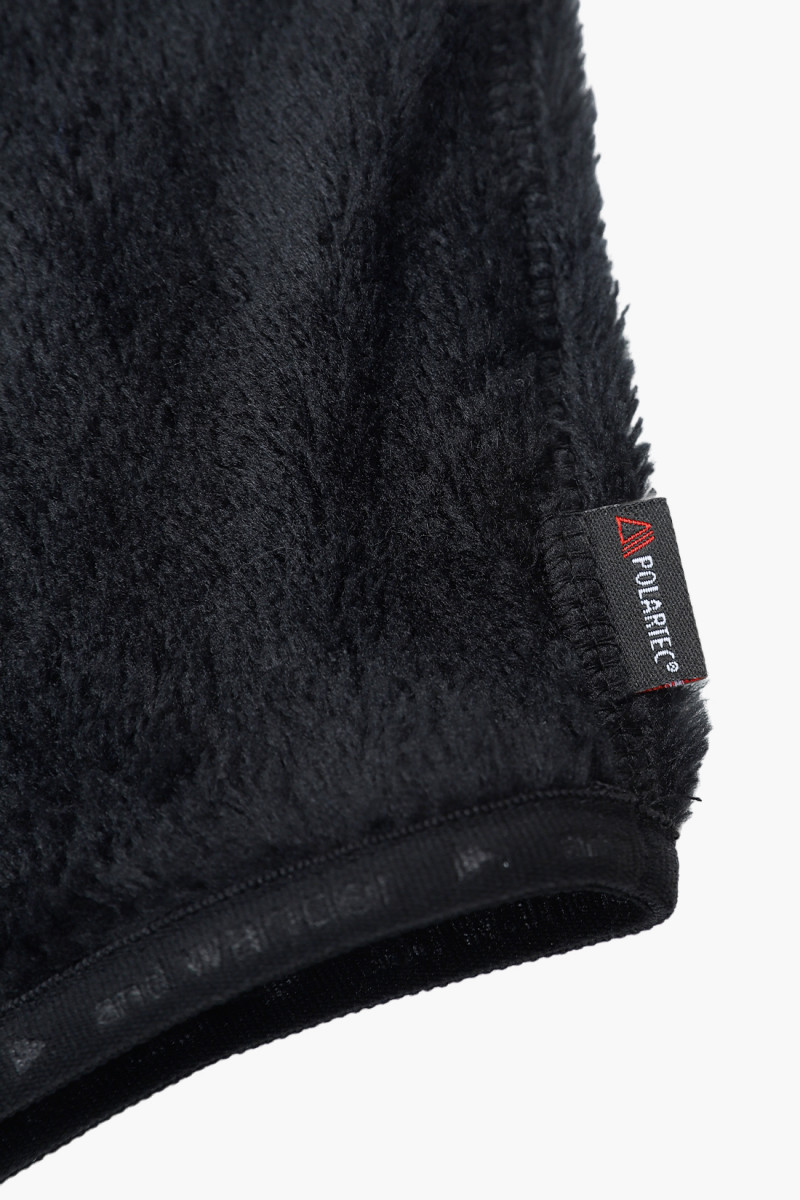 High loft fleece neck warmer Black