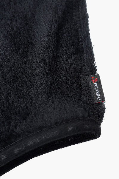 And wander High loft fleece neck warmer Black - GRADUATE STORE