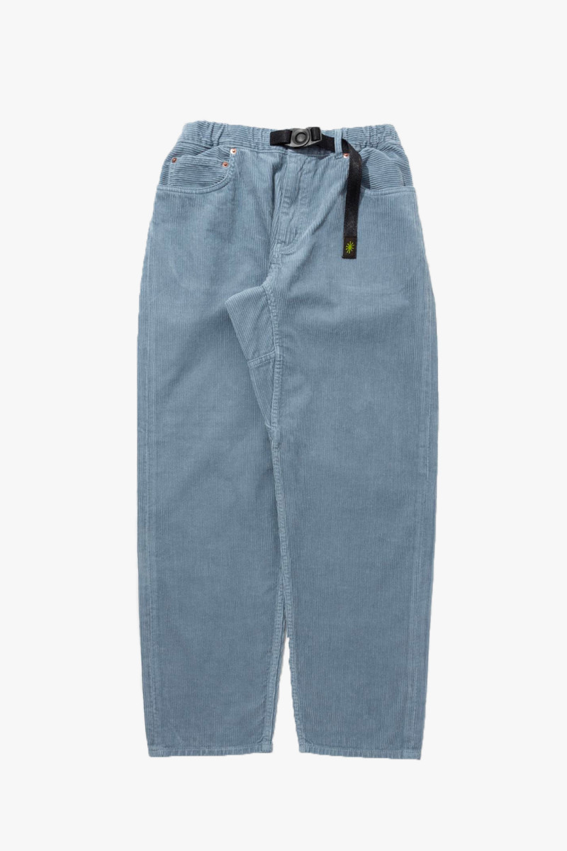 Easy 5 pocket pants cord Blue gray