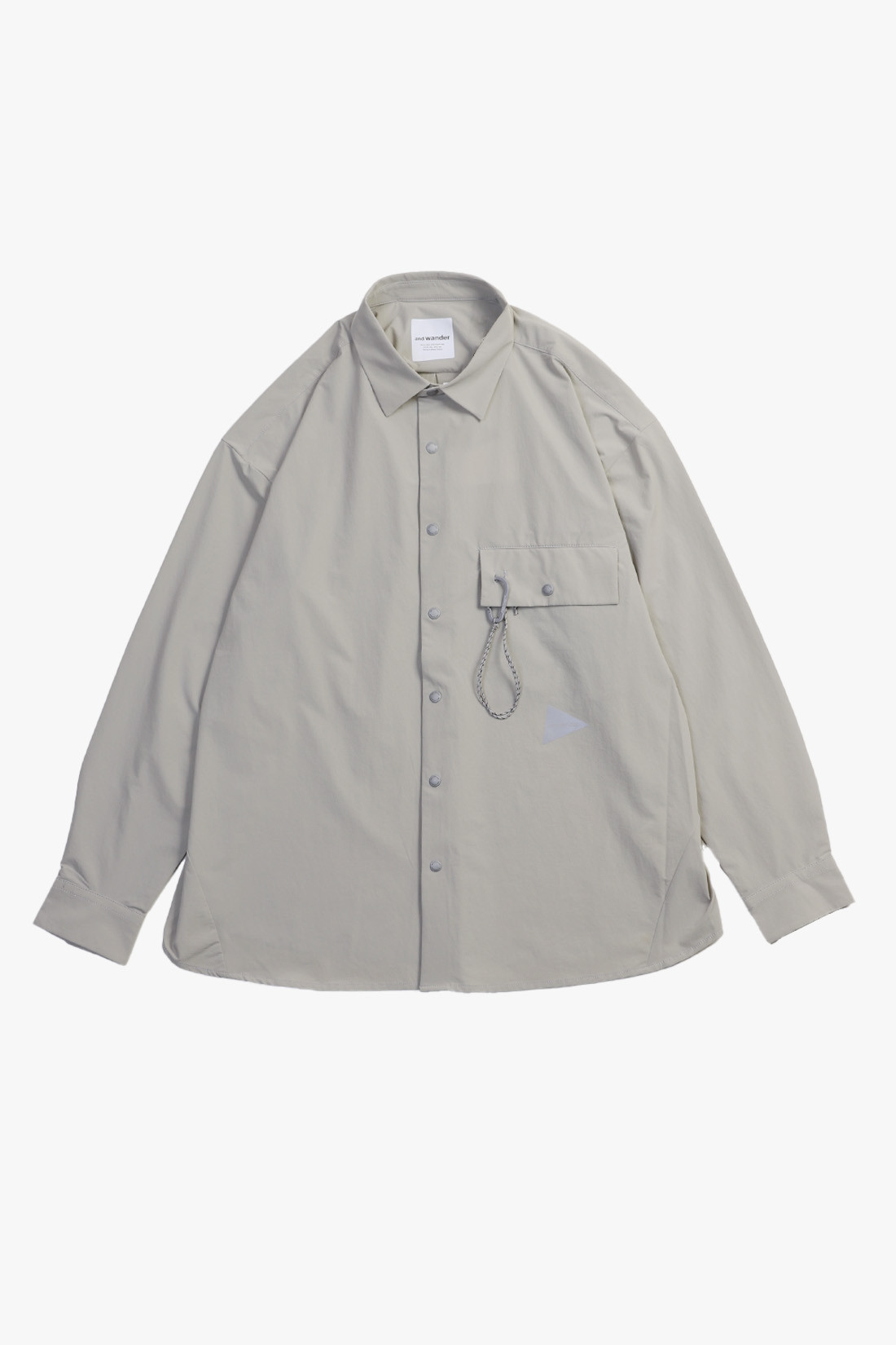 Light w cloth shirt Grey