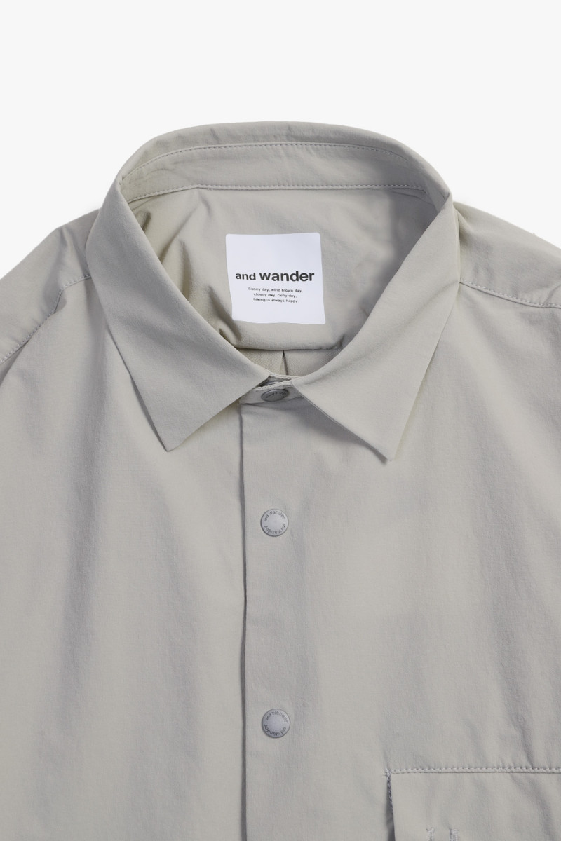 Light w cloth shirt Grey