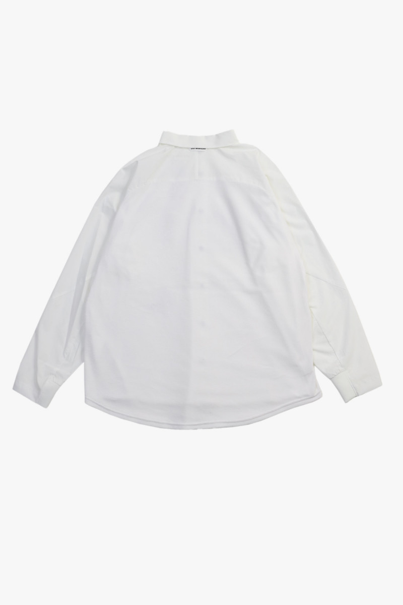 Fleece base ls shirt White