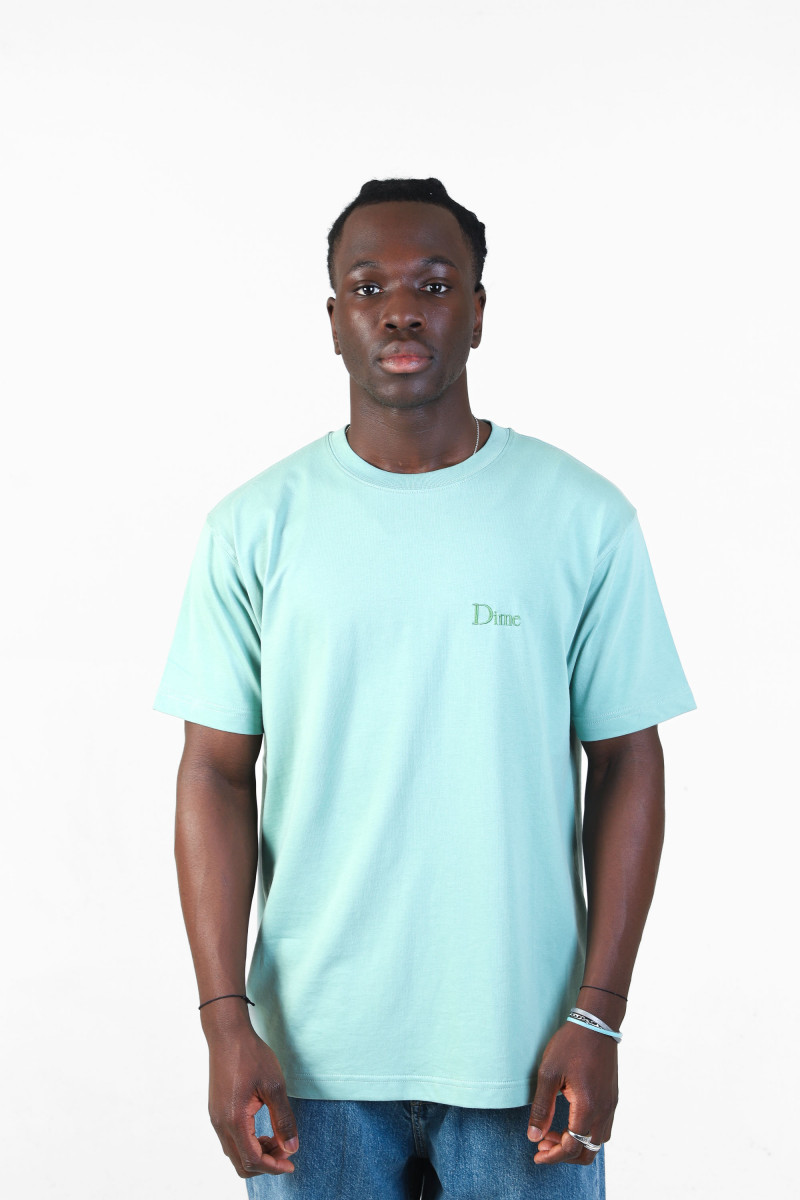 Classic small logo t-shirt Seaweed