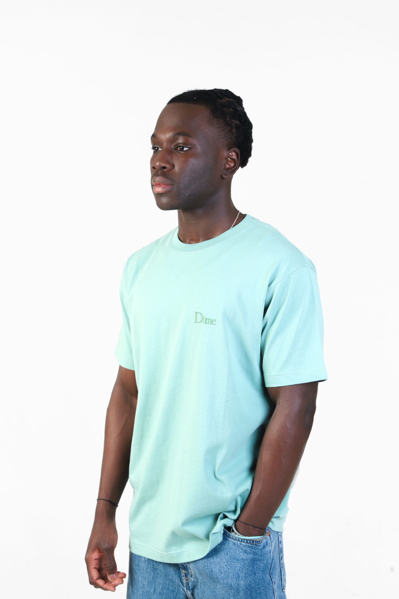 Classic small logo t-shirt Seaweed