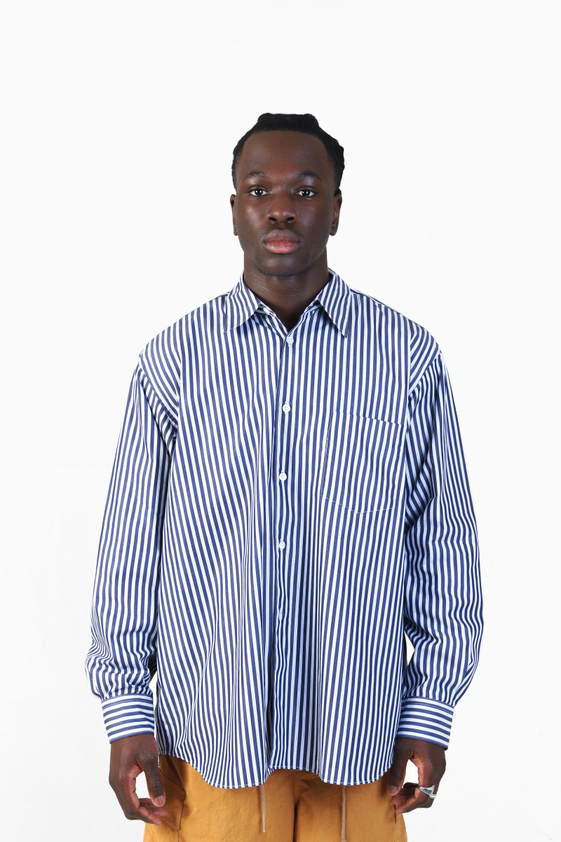 Mens shirt woven Stripe 3