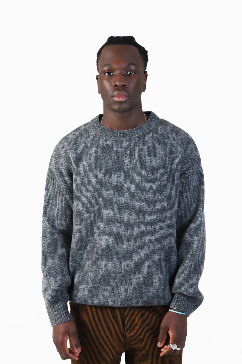 Georges sweater Pattern grey